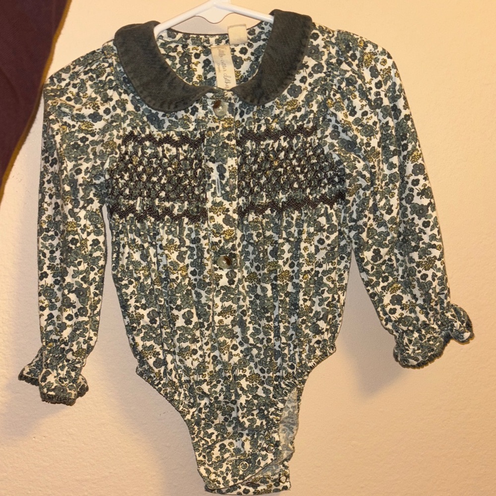Floral Kids One Piece